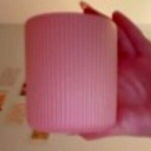 Pink candle